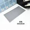 Tapete Antiderrapante para Bar de Chá com Leite Tapete para Bar de Café Tapete Retangular Drenante para Cozinha Porta-Copos de Vinho Ktv Porta-Copos de Borracha para Chá