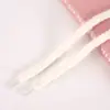 Nuevos Cordones de Zapatillas de Felpa de Doble Capa Multicolores para Otoño e Invierno Lindos Redondos Planos de Oruga Cordones Transfronterizos