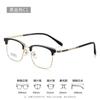 Cody news M23-5 armazón de cejas para negocios armazón completo armazón de metal para gafas para hombre cara grande armazón para gafas para miopía venta al por mayor