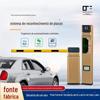 Máquina Multifuncional de Identificação de Placa de Licença por Atacado Controle de Acesso para Estacionamento Comunitário Sistema Automático de Gerenciamento de Pedágio Portão de Cerca de Poste Reto