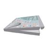 Caja de embalaje personalizada, caja de producto digital, caja de cartón de búfer exprés, caja colorida, plástico de burbujas, caja cuadrada colorida para aviones, personalización