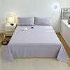 Algodón Puro 100% Algodón Color Sólido Sábana Ajustable Unidad de Una Pieza Dormitorio de Estudiantes Cama Individual/Doble 1.35m m Sábana