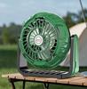 Ventilador de acampamento ao ar livre transfronteiriço luz de tenda pode ser pendurado ventilador pequeno grande capacidade velocidade contínua ventilador de carregamento iluminação
