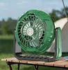 Ventilador de acampamento ao ar livre transfronteiriço luz de tenda pode ser pendurado ventilador pequeno grande capacidade velocidade contínua ventilador de carregamento iluminação