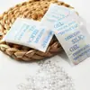 Suministro de fábrica 1g a 50g empaque no tejido gel de sílice desecante gel de sílice adsorbente eficiente a prueba de humedad y deshumidificación