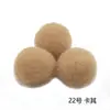 Ponto de fábrica 3cm cor poliéster bola de pelo joia borla pingente de bola de pelo diy chapéu alta elasticidade bola de pelo pequena