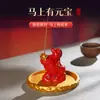 Enfeite Porta-Incenso Atrator de Dinheiro, Queimador de Incenso para Uso Doméstico, Porta-Incenso Estilo Chinês para Interior, Suporte de Incenso, Decoração de Incenso para Mesa de Chá/Desktop