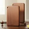 Tabla de cortar cuadrada con agujeros redondos para uso doméstico de madera wengué, tabla para frutas, tabla antibacterial de madera maciza estilo japonés, tabla de cortar para cocina