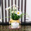 Vaso de Flores Pendurado Balanço Anão Novo Transfronteiriço Decorativo Criativo Artesanato de Resina Jardim Externo Pátio Planta Vaso de Flores