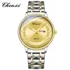 Reloj para Hombre CHENXI Tendencia de Moda Nuevo Cuarzo Doble Calendario Luminoso Resistente al Agua Pulsera Reloj al por Mayor Transfronterizo