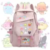 Mochila escolar temática Reino de Rocas para niños y niñas, azul aqua, Dimo Spark, gran capacidad, mochila versátil para estudiantes de primaria