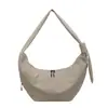 Bolsa de Ombro Única Simples Leve Estilo Bolinho Feminina 2026 Nova Grande Capacidade Bolsa Casual de Tecido Versátil da Moda Bolsa Transversal para o Dia a Dia