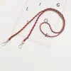 Bolso cruzado de un solo hombro versátil con cadena, bolso de moda para mujer, correa de cadena de cuero, correa de cordón para teléfono, correa de repuesto para bolso, accesorios de hardware