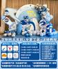 Tema de astronauta infantil 10 anos de aniversário cena de banquete arranjo de balões decoração de quadro KT festa de meninos fundo de parede