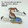 Atacado mini pônei carne bonsai micro paisagem pequenos ornamentos aquário jardim de pedras água e terra tanque paisagismo decorações corcel