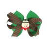 Sino de Natal tocando bonito arco headwear hairpin arco de Natal mini presente de Natal acessórios de flores