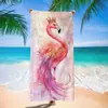 Toalla de Playa Flamingo Transfronteriza Jit para Adultos, Toalla de Baño Estilo Europeo y Americano, Toalla de Baño Grande Clase A, Toalla Absorbente y de Secado Rápido para Adultos