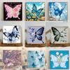 Pintura al Óleo Digital de Mariposas DIY Hecho a Mano Relleno de Color Alto Valor de Color Estilo Chino Departamento de Curación Sala de Estar Comedor Pintura Decorativa de Pared