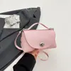 Bolsas de Diseño de Nicho Transfronterizas para Mujer Otoño 2026 Nuevo Bolso Cuadrado Pequeño de Mano Bolso Cruzado de un Solo Hombro de Color Sólido