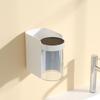 Juego de Portacepillos de Dientes y Vaso para Enjuague Bucal Montado en la Pared del Baño Vaso para Lavarse Vaso para Cepillos Cilindro Dental Invertido Portacepillos de Dientes para Pasta Dental