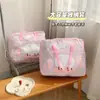 Inventario Mayorista de Comercio Exterior ¡Último Pedido! ¡Compra Grupal en Vivo! Bolsa de almacenamiento para colcha de algodón rosa de jardín de infantes