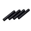 Kuromi Cor Sólida Tubo Longo Fechado Ponteira de Metal Adaptador de Cadarço para Bolsas, Roupas, Acessórios de Cadarço Decoração