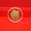 Shuibeizijin 999 Calcomanía para Teléfono Móvil 2Mg Dios de la Riqueza Caqui Ruyi Talismán de Paz Atrae Riqueza y Tesoros Gato Hazte Rico Souvenir Regalo Venta al por Mayor