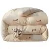 Colcha de Algodão 100% Xinjiang Grau A para Maternidade e Bebê, Colcha Grossa de Inverno, Núcleo de Colcha para Primavera e Outono, Roupa de Cama para Quarto de Dormitório Infantil