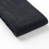 Leggings Femininos Japoneses Finos com Listras Verticais de Algodão para Outono e Inverno Cor Aveia Arroz Branco Levemente Compressivos Finos Elásticos
