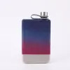 Nuevo Matraz Grueso de Acero Inoxidable 304 de 9 Galones para Acampar al Aire Libre Matraz Cuadrado Plano Portátil Set de Vino Fabricante Venta al por Mayor