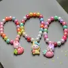 Pulsera Linda Infantil Cuentas Acrílicas Coloridas Niñas Cuentas de Caramelo Dibujos Animados Taobao Pequeños Regalos Al Por Mayor