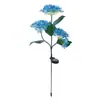 Luces Solares de Loto para Decoración Moderna de Jardín, Balcón y Patio; Luces de Paisaje para Exteriores; Luces para Césped de Insertar en el Suelo