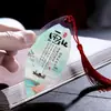 Estilo Chinês Vinte e Quatro Termos Solares Veio de Folha Marcador de Página Folha Real DIY Presente Criativo Material Escolar Papelaria Artesanal