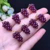 Garneta Diente de Dragón Morada Tejida Colgante Pequeño de Uva Accesorio para Joyería DIY Colgante