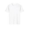 Camiseta de manga corta de verano para hombre, de media manga, pequeña y atractiva, con estampado de moda versátil e informal, ropa superior de color sólido