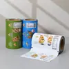 Máquina de Embalagem Automática Rolo de Filme de Folha de Alumínio Rolo de Filme de Embalagem Alimentícia Personalizado Filme de Selagem Rolo de Filme Composto Pet/Pe Embalagem
