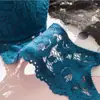 8855 Estilo Europeo y Americano Moda Encaje Sexy Fruncido Pecho Pequeño Engrosado Ropa Interior Estilo Japonés Dulce Chica Conjunto de Sujetador