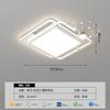 Lâmpada Principal para Sala de Estar Moderna Simples Atmosfera 2025 Nova Atmosfera Lâmpada de Teto Branca Pacote para Casa Toda Lâmpadas Zhongshan