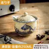 Salero cerámico para el hogar, caja de condimentos, especiero de gran capacidad para la cocina, frasco comercial de aceite de chile para fideos, estilo Chaozhou