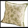 Almohada de Caballo Real Estilo Francés Retro de Lujo Ligero Verde Cojín de Cintura para Sofá de Sala de Estar Cojín para Ventana de Mirador