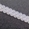 Yige Joias Cristal Natural Grau 7A Ágata Branca Contas Soltas Acessórios para Joias DIY Contas Redondas de Ágata Atacado