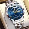 Longbo Longbo productos genuinos Reloj de Hombre Impermeable Luminoso Reloj de Doble Calendario Reloj de Hombre Cuarzo Dominante para Hombre Venta al por Mayor