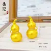 Loja de Ouro Mesmo Estilo Alta Retenção de Cor Colar Pingente de Cabacinha Banhado a Ouro para Mulheres Acessórios DIY Corrente de Suéter Cabacinha da Fortuna Atacado
