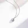 Collar con Colgante de Bombilla Pequeña de Jade Espuma de Agua Cadena para Clavícula de Mujer Estilo Chino Simple Estilo Lujo Ligero Estilo Popular de Transmisión en Vivo Venta Directa de Fábrica