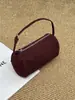 Bolso Pequeño de Cuero Escarchado Retro, Nuevo Bolso Versátil Elegante para Bolígrafos de Otoño e Invierno, Bolso de Mano de Cuero Casual de Gama Alta
