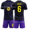 2627 Jersey de Fútbol del Barcelona Número 10 Yamal Messi Apariencia Ropa de Entrenamiento Patrón Piedra Morada Jersey Mamba Negra