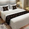 Flores creativas transfronterizas Toalla de cama japonesa Bandera de cama Huésped de hotel En stock Venta directa de fábrica