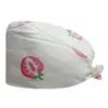 Gorro de Trabajo para Clínica Transfronteriza, Gorro Quirúrgico de Copa Redonda, Gorro sin Visera para Personal Médico, Gorro con Amarre Trasero, Gorro Protector
