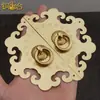 Armário Novo Estilo Chinês Transfronteiriço Puxador de Cobre Puro Ferragens para Móveis Antigos Acessórios Puxador de Latão Bronze Puxador de Porta de Armário