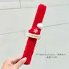 Anel de Pressão de Natal Pulseira Infantil de Natal Pingente Anel de Pressão de Pelúcia Acessórios do Papai Noel